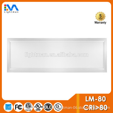 Daylight 6000K recessed troffer 36w 40w led panel light 1x4